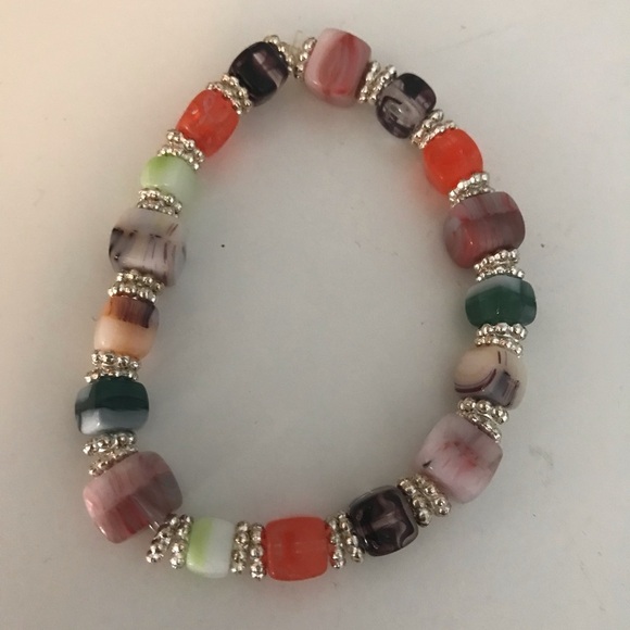 Handmade bracelet. Stretches. Never worn! - Picture 1 of 1